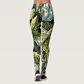 Acanthus, populair patroon van William Morris, Leggings (Achterkant)
