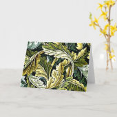 Acanthus, populair William Morris-patroon, Kaart (Gele Bloem)