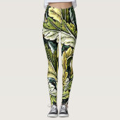 Acanthus, populair William Morris-patroon, Leggings (Voorkant)