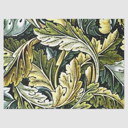 Acanthus, populair William Morris-patroon, Tissuepapier (Voorkant)