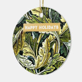 Acanthus, Prettig feest, Keramisch Ornament (Links)
