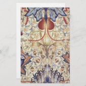 Acanthus (van William Morris) Briefpapier (Voorkant / Achterkant)