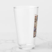 Acanthus (van William Morris) Glas (Rechts)