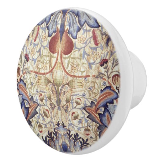 Acanthus (van William Morris) Keramische Knop (Rechts)