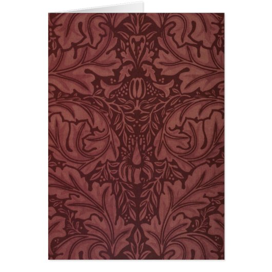 Acanthus van William Morris, Vintage bloemendeksto (Voorkant)