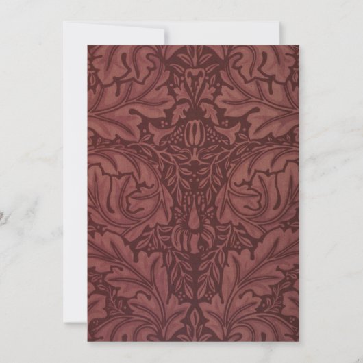 Acanthus van William Morris, Vintage bloemtextiel (Voorkant)