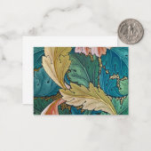 Acanthus, Wallpaper by William Morris Notitiekaartje (Voorkant / Achterkant in situ)
