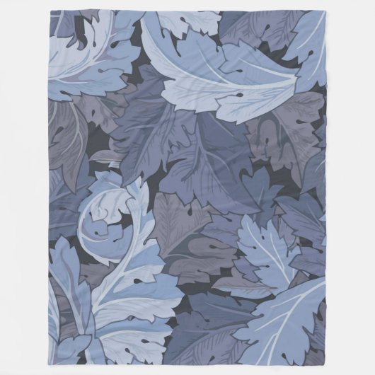 Acanthus William Morris Fleece Deken (Voorkant)