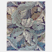 Acanthus William Morris Fleece Deken (Voorkant)