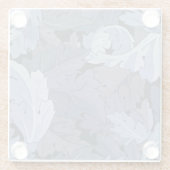 Acanthus William Morris Glazen Onderzetter (Achterkant)