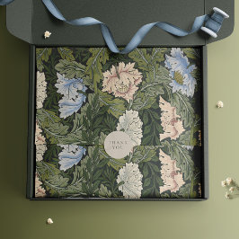 Acanthus William Morris Green Bloemen Tissuepapier