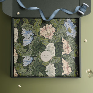 Acanthus William Morris Green  Bloemen Tissuepapier