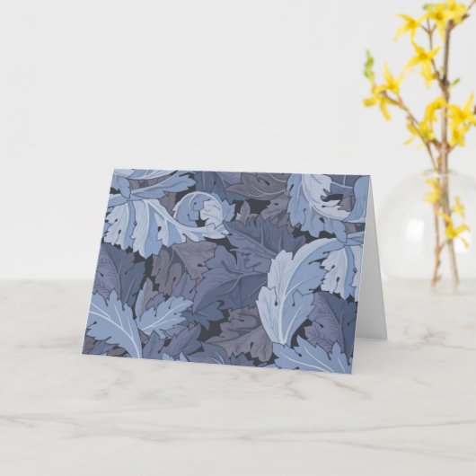 Acanthus William Morris Kaart (Gele Bloem)