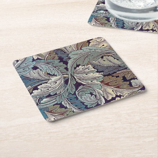 Acanthus William Morris Kartonnen Onderzetters (Schuin)