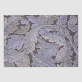 Acanthus William Morris Paarse Bloemen Tissuepapier (Voorkant)