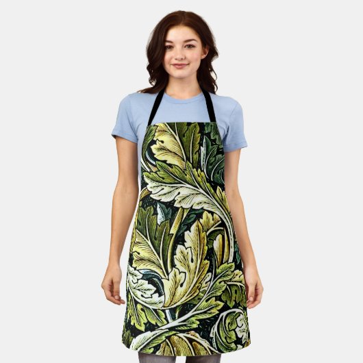 Acanthus,  William Morris-patroon, Schort (Gedragen)