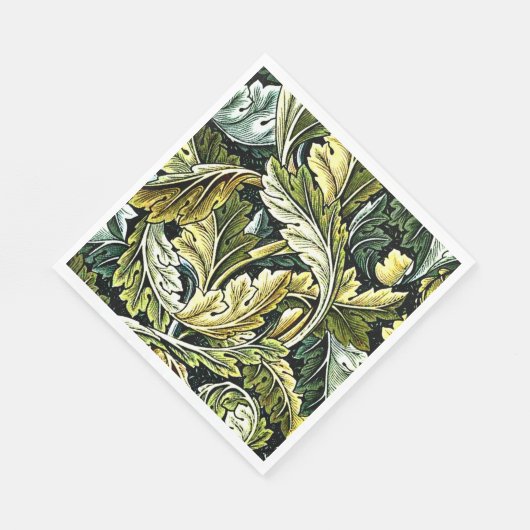 Acanthus,  William Morris-patroon, Servet (Hoek)