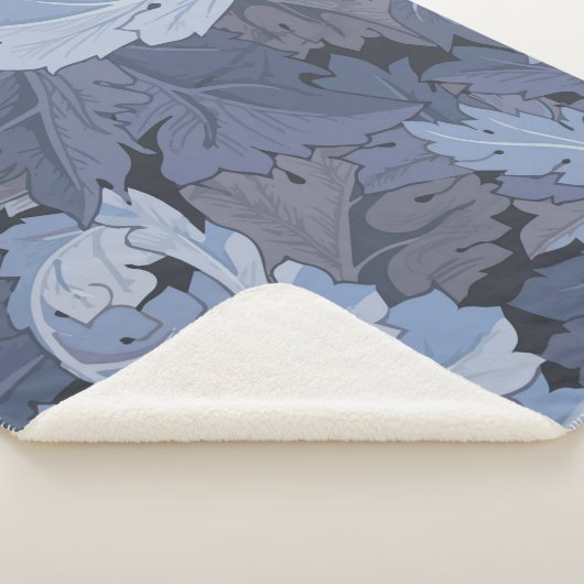Acanthus William Morris Sherpa Deken (3/4)