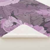 Acanthus William Morris Sherpa Deken (3/4)