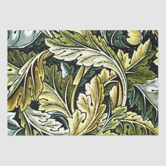 Acanthus, William Morris, Tissuepapier (Voorkant)