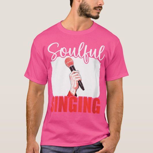 Acapella zanginstructeur Music Voice Opera Sing T-shirt (Voorkant)