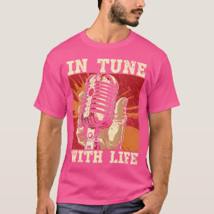 Acapella Zangleraar Muziek Stem Opera Zingen T-shirt
