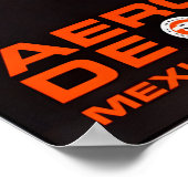 Acapulco Art Mexico Print Aeronaves Travel Poster (Hoek)