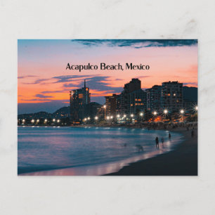 Acapulco Beach, Mexico Briefkaart