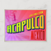 ACAPULCO BRIEFKAART (Voorkant)