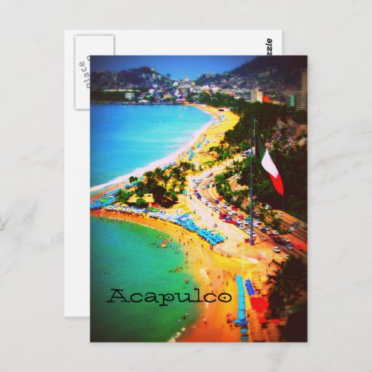 Acapulco-Briefkaart Briefkaart (Voorkant / Achterkant)