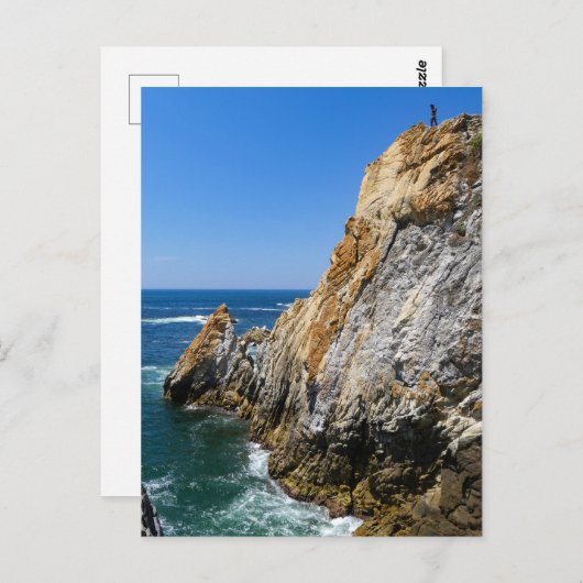 Acapulco Cliff Diver Briefkaart (Voorkant / Achterkant)