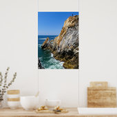 Acapulco Cliff Diver Poster (Keuken)