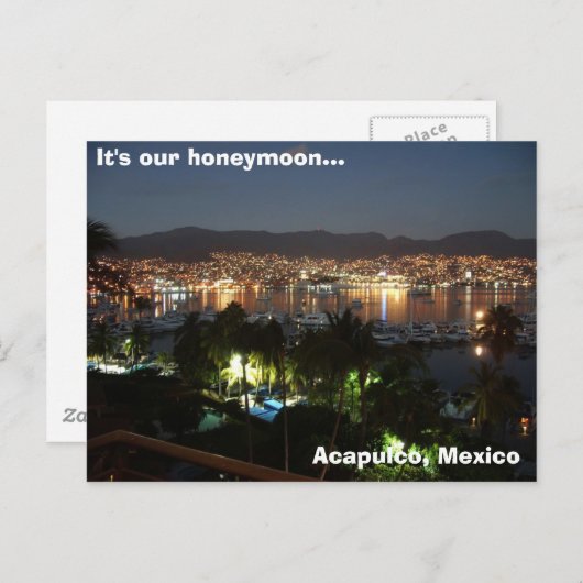 Acapulco, Mexico Briefkaart (Voorkant / Achterkant)