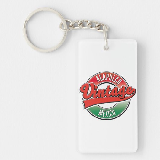 Acapulco Mexico logo Sleutelhanger (Voorkant)