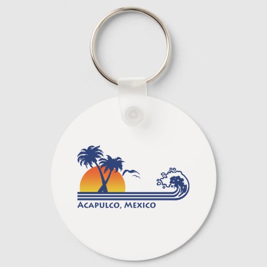Acapulco Mexico Sleutelhanger (Voorkant)