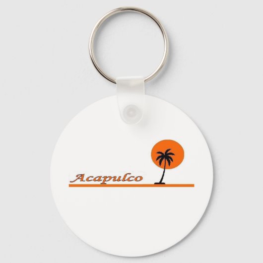 Acapulco, Mexico Sleutelhanger (Voorkant)