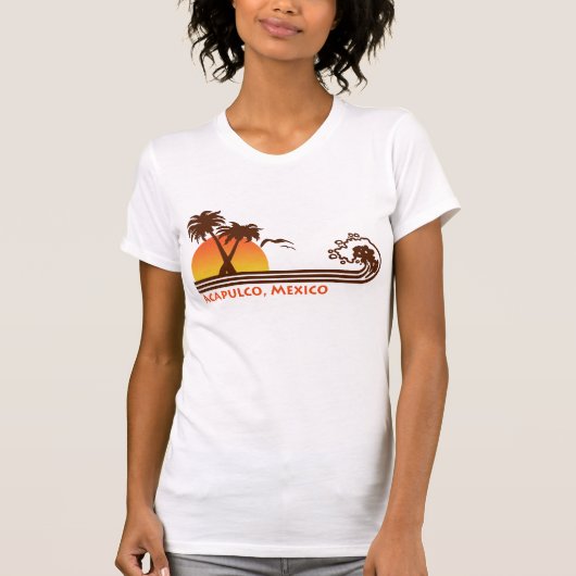 Acapulco Mexico T-shirt (Voorkant)