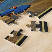 Acapulco Mexico Vintage Travel Legpuzzel (Zijkant)