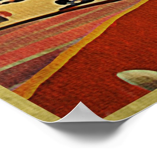 Acapulco Mexico Vintage Travel Poster (Hoek)