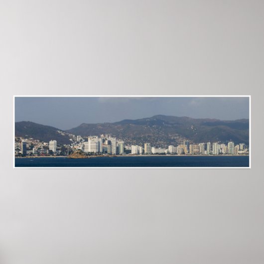 Acapulco panorama 3 poster (Voorkant)
