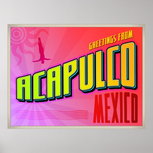 ACAPULCO-poster Poster (Voorkant)
