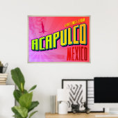 ACAPULCO-poster Poster (Thuiskantoor)