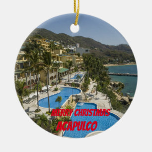 Acapulco Schilderachtig kerstversiering Keramisch Ornament