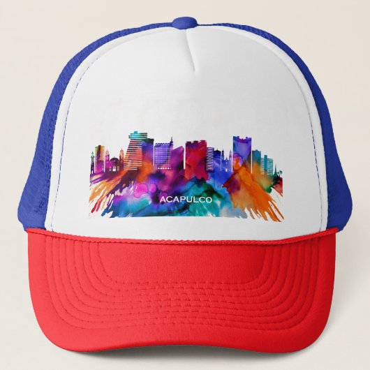 Acapulco Skyline Trucker Pet (Voorkant)