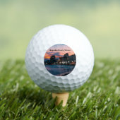 Acapulco-strand, Mexico Golfballen (Insitu Shirt)
