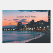 Acapulco-strand, Mexico Inpakpapier Vel (Voorkant 3)