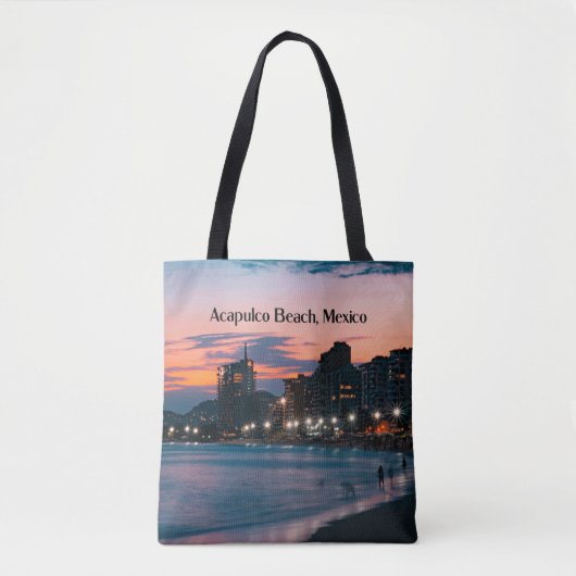 Acapulco-strand, Mexico Tote Bag (Voorkant)