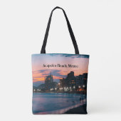 Acapulco-strand, Mexico Tote Bag (Achterkant)