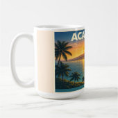 Acapulco Vintage Reisposter Mok (Links)