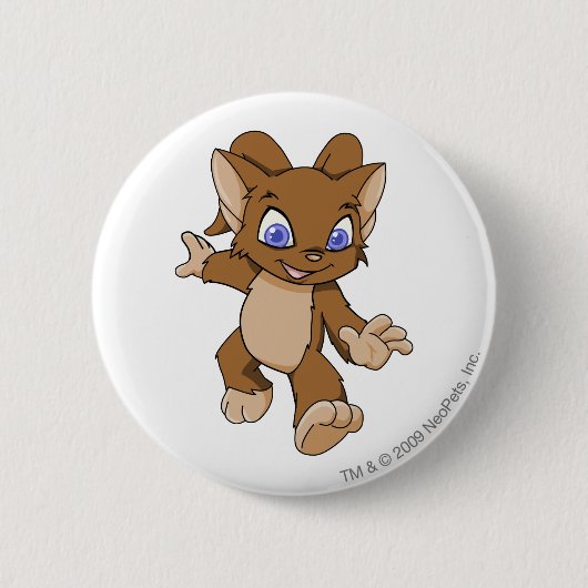 Acara Brown Ronde Button 5,7 Cm (Voorkant)